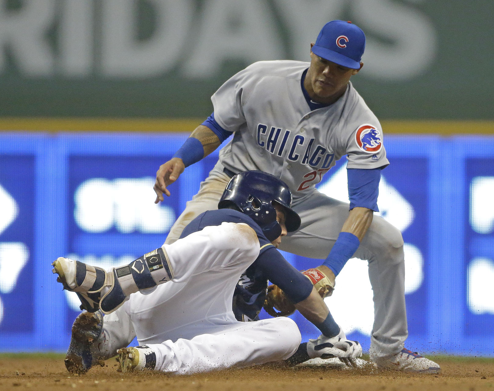 Cubs Brewers Baseball (Game 1)